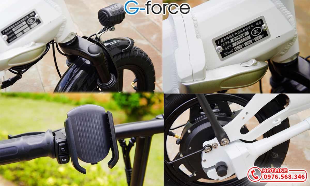 Xe đạp gấp gọn trợ lực điện G-Force F14 400W